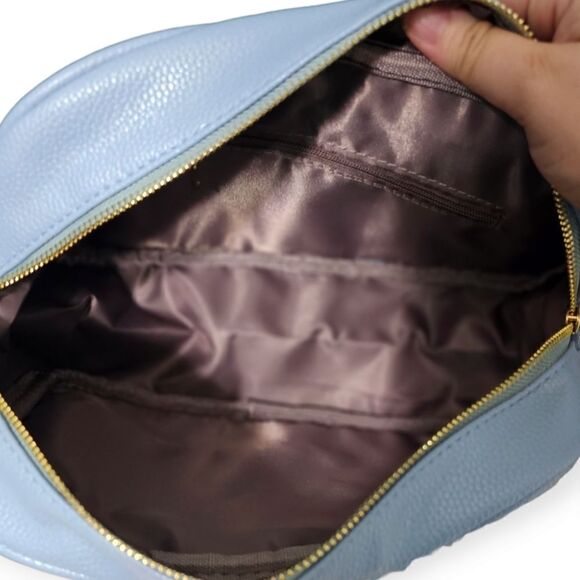 "The Sunday Bruncher" Blue Crush Margarita Camera Style Crossbody Bag - Picture 7 of 15